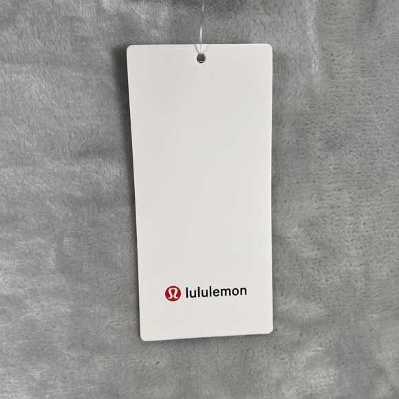 Lululemon Hoodie womens Medium Loungeful Full Zip Relaxed Fit Cropped Fleece NWT - Picture 2 of 15